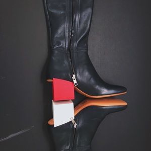 Jacquemes Thigh High Leather Boots. Size 36